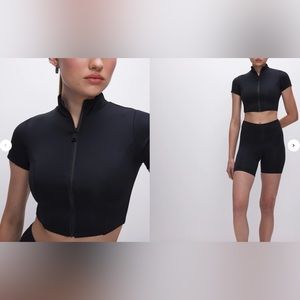 Compression Swim Tee - Black001